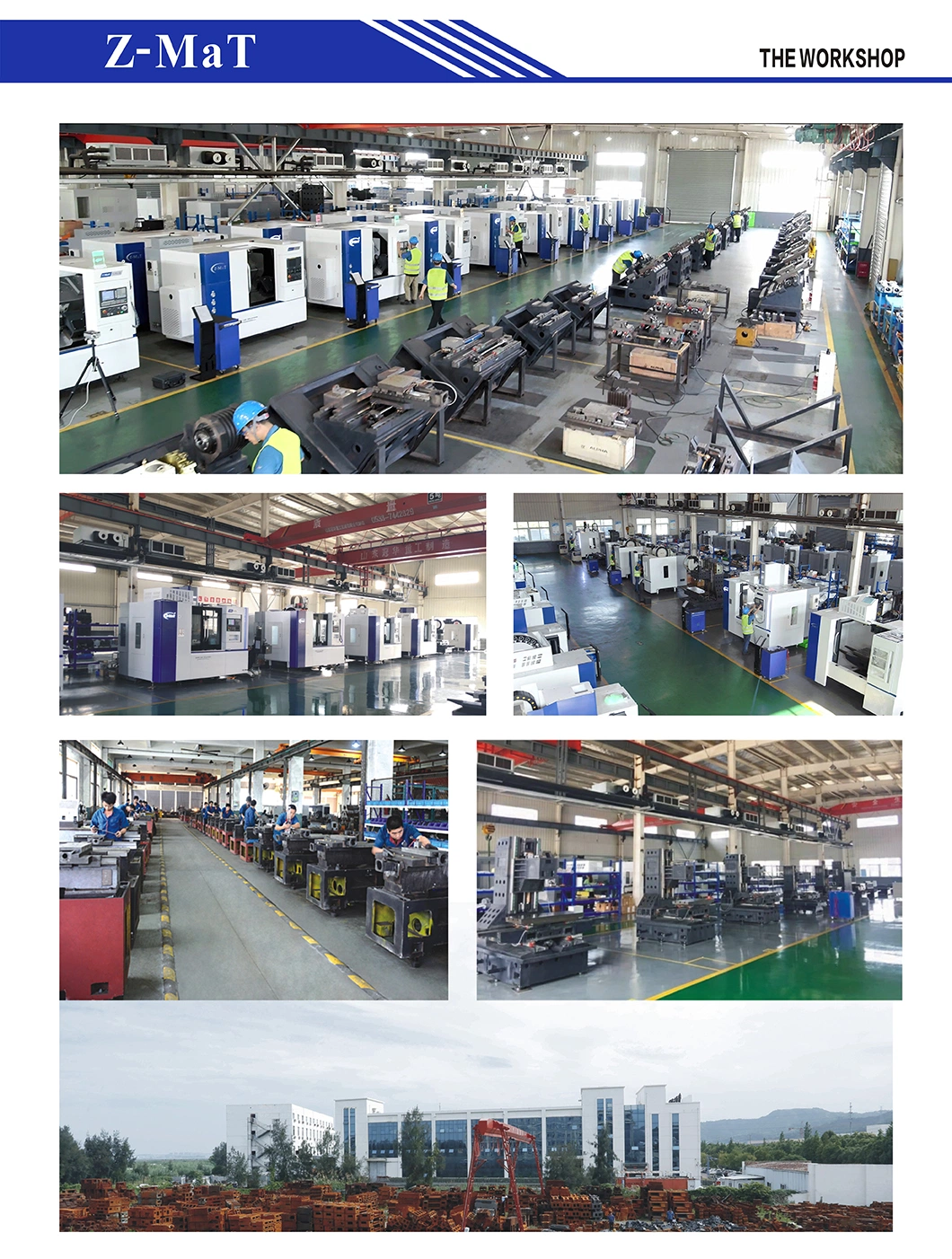 Slant Bed CNC Machine/CNC Turning Lathe/Precision Bench Lathe/CNC Turning Machine (Z-MaT DT500E )