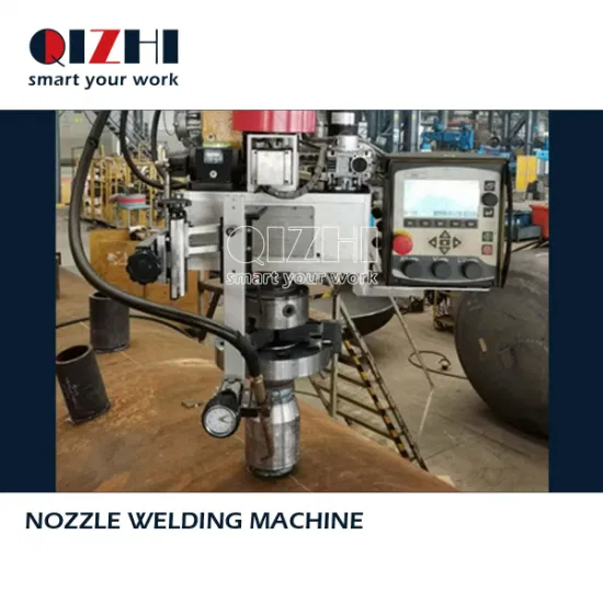 Máquina de soldadura automática de boquilla de caldera/recipiente a presión CNC Qizhi
