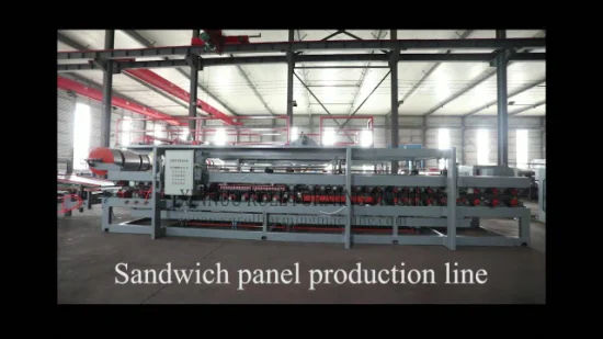 Máquina formadora de rollos de paneles sándwich de techo de máquina de paneles compuestos de aluminio