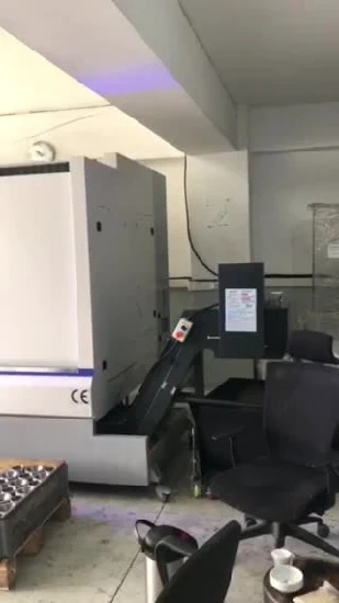 Torno CNC de bancada inclinada de alta precisión/torno de banco de precisión/torno de torreta/máquina de torneado/máquina CNC con contrapunto (STL8)